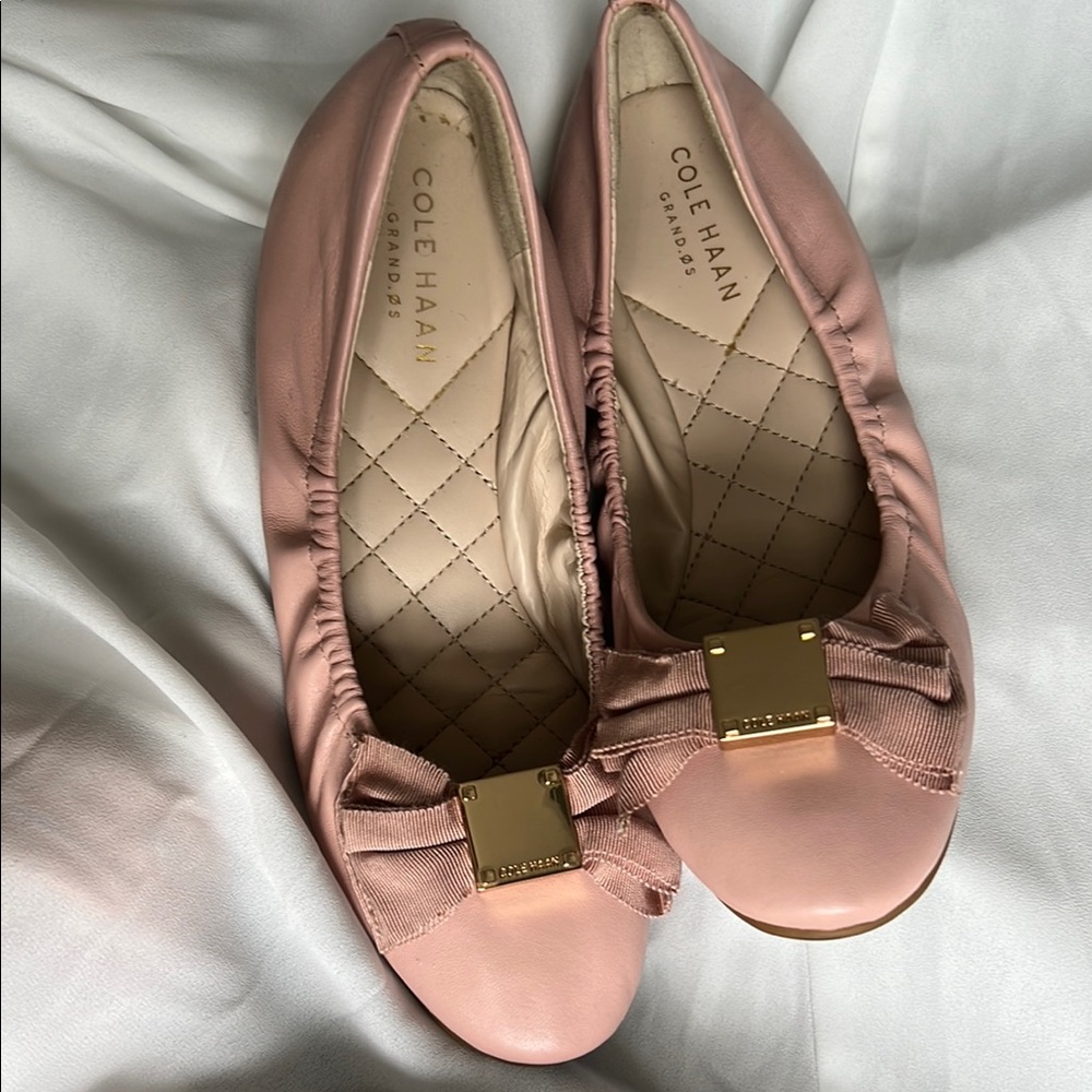 Cole Haan Women's Pink Ballet Flats